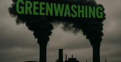 Ilustrasi greenwashing.