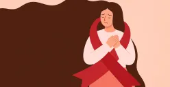 Ilustrasi penyintas HIV. (Sumber: Shutterstock)