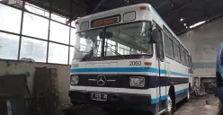 Bus DAMRI jadul di Kota Bandung. (Sumber: Ayobandung)