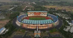 Stadion Si Jalak Harupat di Soreang yang jadi markas Persib Bandung dan Persikab. (Sumber: Pemkab Bandung)