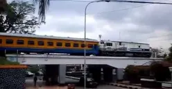 Viaduct menghubungkan Jalan Suniaraja dengan Jalan Braga. (Sumber: Dokumentasi Penulis)