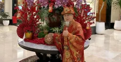 Ilustrasi suasana Imlek di Hotel Sultan. (Sumber: Dokumentasi Penulis | Foto: Hendro Wangsanegara)