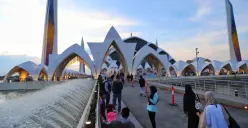 Masjid Al-Jabbar. (Sumber: Ayobandung.id | Foto: Irfan Al-Faritsi)