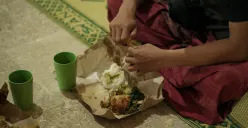 Ilustrasi makan masakan khas Indonesia. (Sumber: Unsplash | Foto: Masjid Pogung Raya)