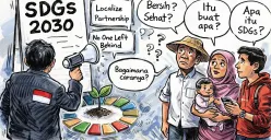 SDGs adalah milik kita semua; dan komunikasi adalah kunci untuk membuka partisipasi kolektif. (Sumber: Ayobandung.id)