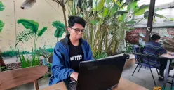 Owner dan founder @infoantapani, Venda Setya Nugraha. (Sumber: ayobandung.id | Foto: Nisrina Nuraini)