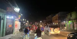 Macet menjelang Malam Natal dan Tahun Baru. (Sumber: Dokumentasi Penulis)