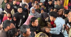 Wakil Presiden Gibran Rakabuming meninjau lokasi terdampak longsor di Desa Pasirlangu, Kecamatan Cisarua, Kabupaten Bandung Barat, Jawa Barat, (Sumber: Dokumentasi Sekretariat Wakil Presiden)