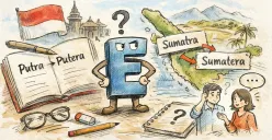 Kenapa Huruf ‘E’ Tak Mau Pergi: Putra vs. Putera, Sumatra vs. Sumatera