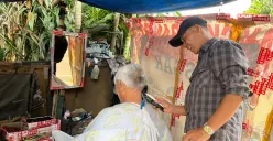 Tradisi Potong Rambut Lebaran di Kota Bandung: Antrean Panjang di Barbershop dan Lapak DPR yang Makin Sepi
