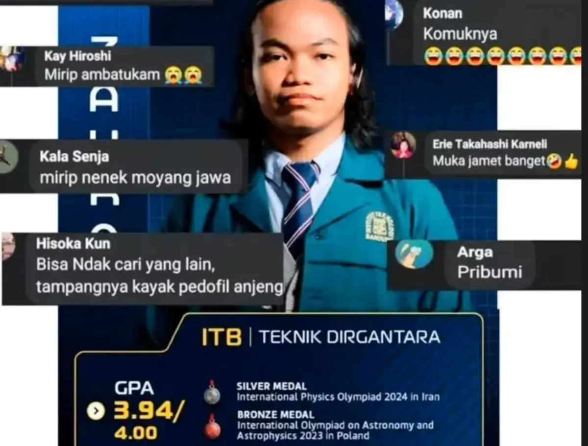 Cyber Bullying terhadap peserta COC 2025. (Sumber: Instagram/Rian.fahardhi)