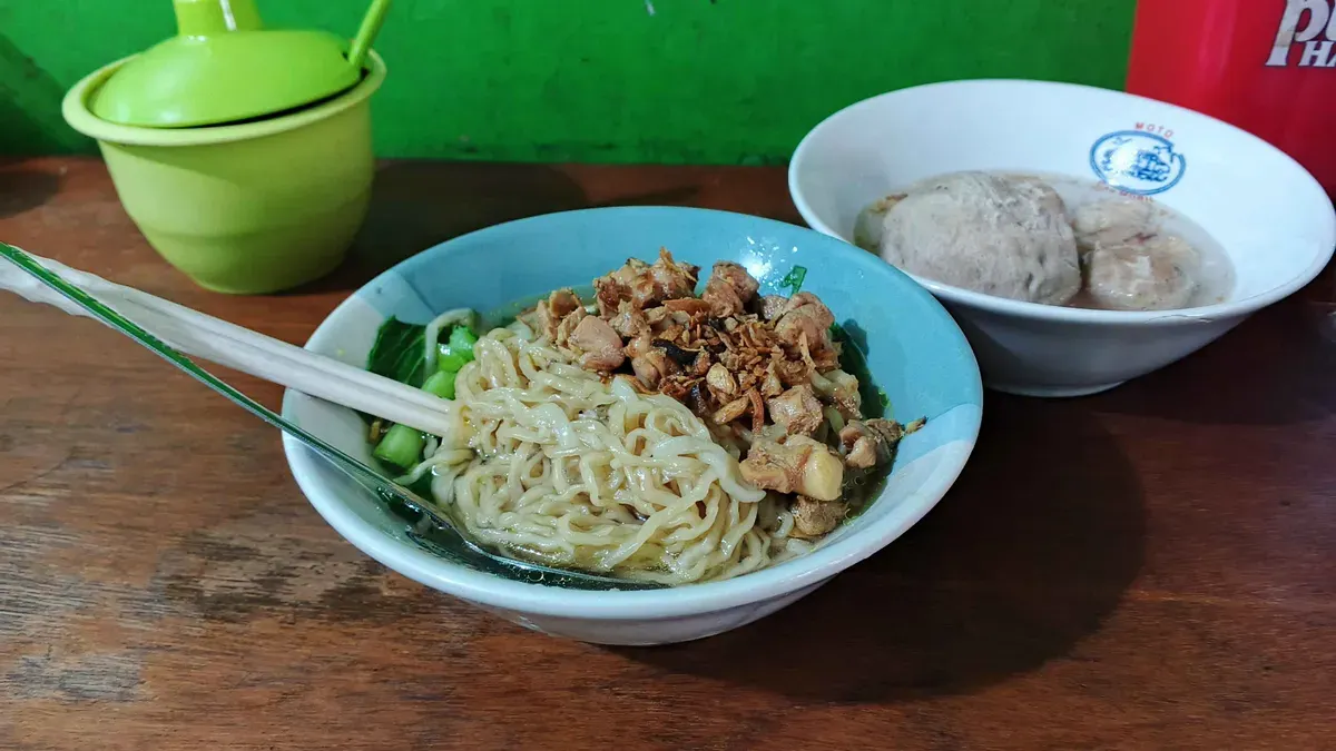 Seporsi Mie Ayam Pocin (Sumber: Dokumentasi Penulis | Foto: Dias Ashari)