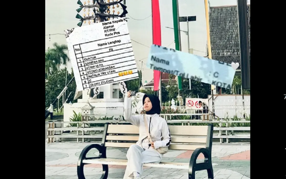 Viral nama anak hanya satu huruf C, Netizen: terus manggilnya gimana? (Sumber: TikTok | Foto: @_thisisgonec)