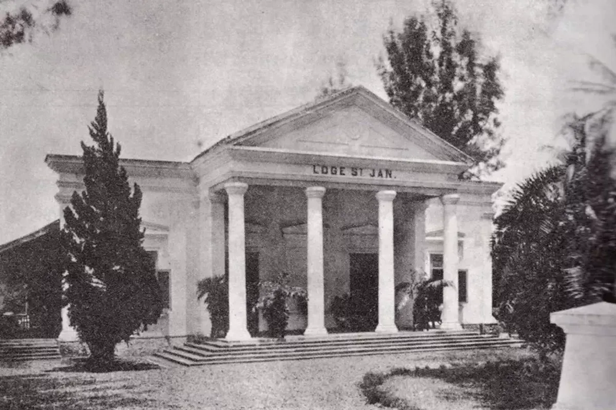 Loji Sint Jan yang menyimpan sejarah jejak Freemason di Bandung (Sumber: Ayobandung)