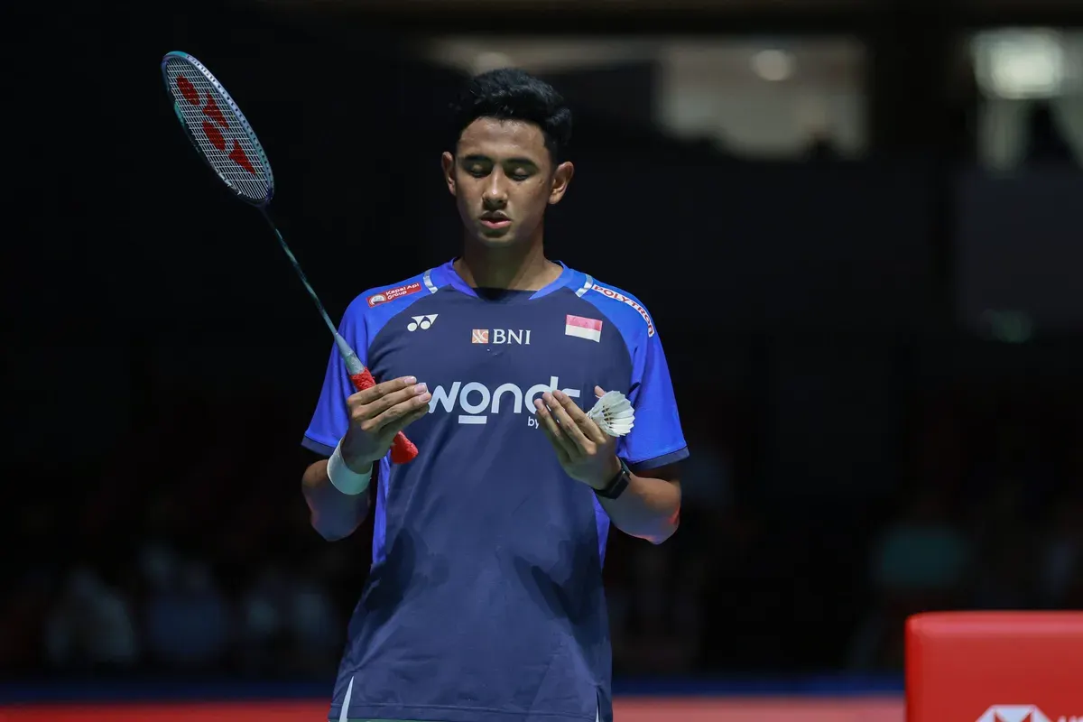 Alwi Farhan, atlet bulu tangkis Tunggal Putra Indonesia. (Sumber: PBSI)