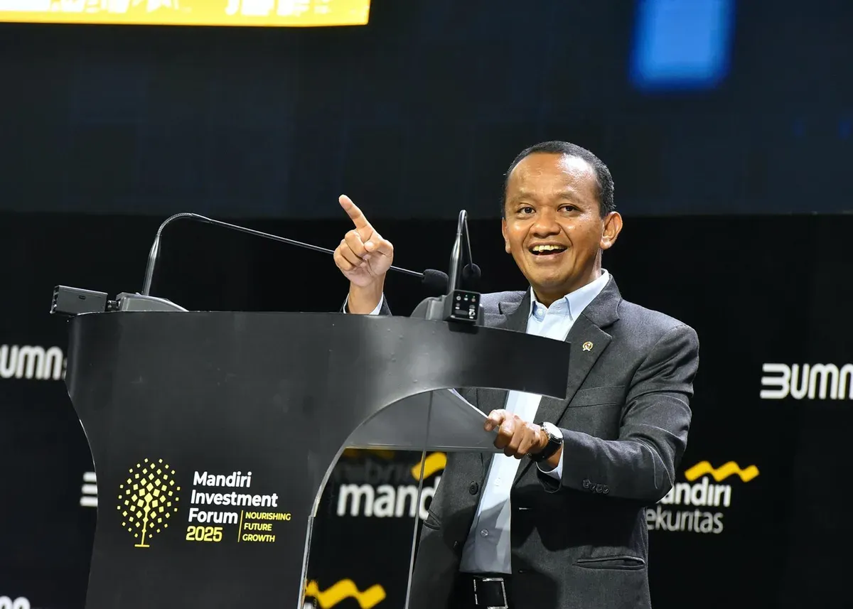 Bahlil Lahadalia. (Sumber: Kementerian Energi Dan Sumber Daya Mineral)