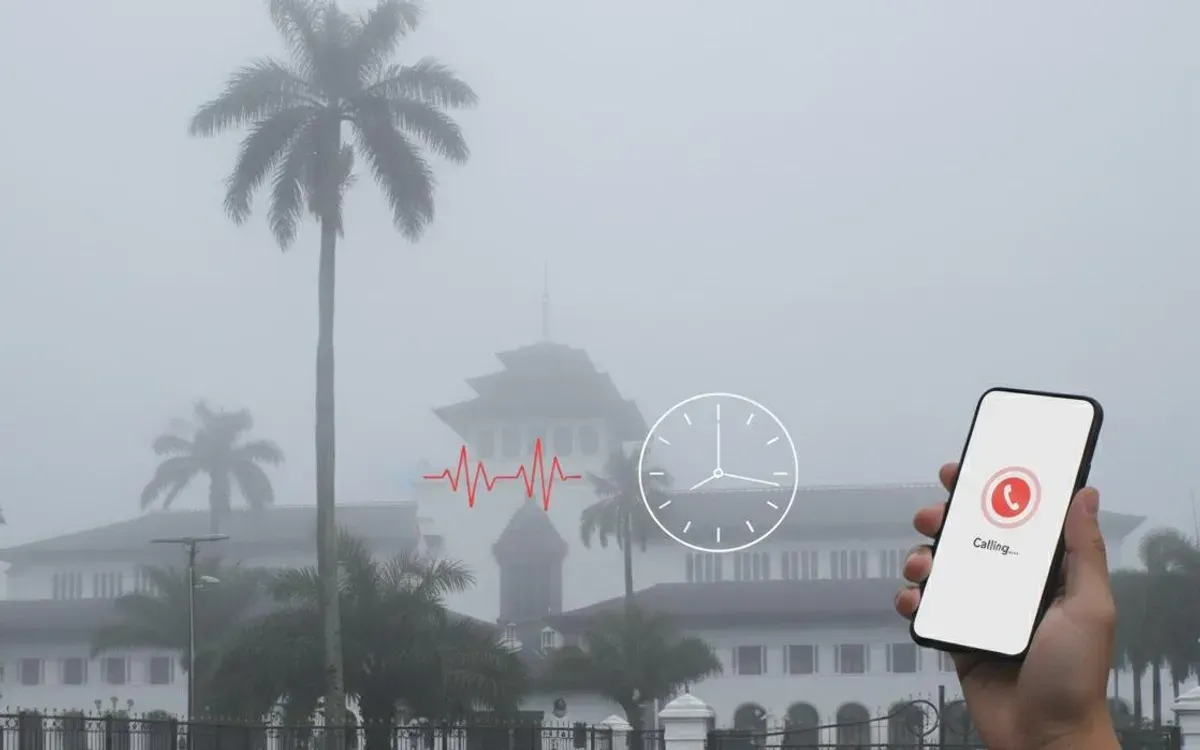 Gambaran warga yang menunjukkan rasa frustasi mereka saat menunggu jawaban dari Call Center Pemkot Bandung yang tak kunjung direspons. (Sumber: Dokumentasi Penulis)