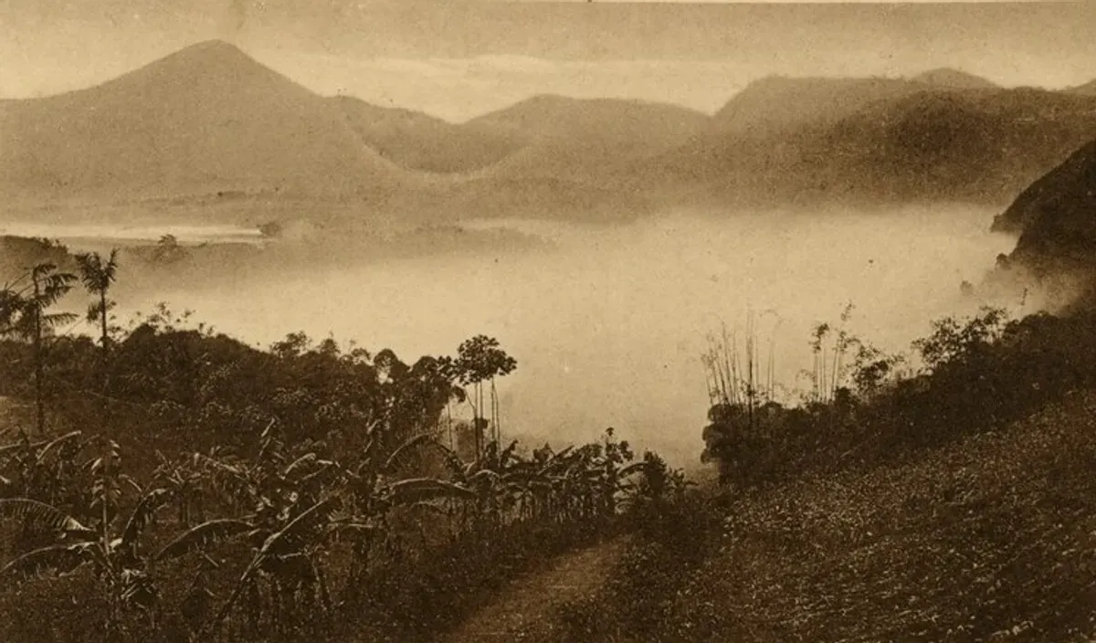 Potret Lembang tahun 1900-an. (Sumber: KITLV)
