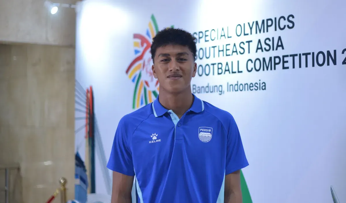 Fitrah Maulana, kiper muda Persib Bandung. (Sumber: Dok. Persib)