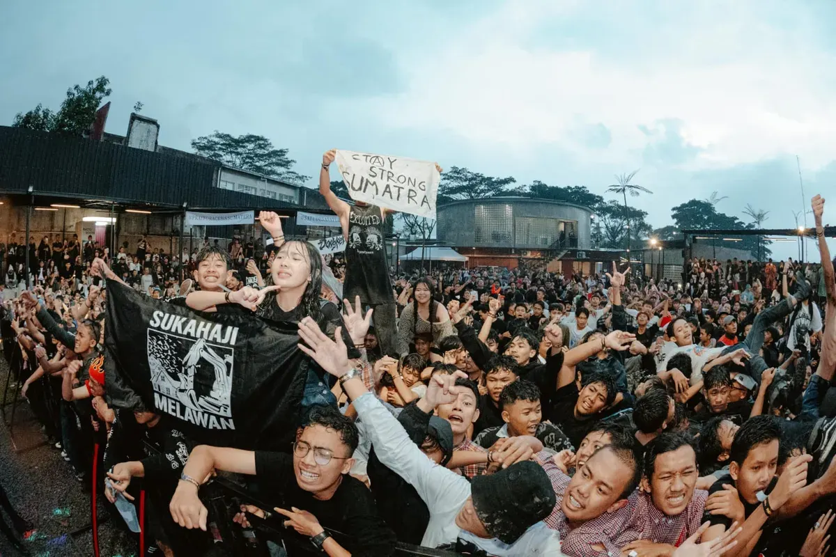 Suasana Flower City Festival 2025 di Kopiluvium, Kiara Artha Park, Bandung (11/12/2025) (Sumber: Dokumentasi panitia FCF 2025 | Foto: ujjacomebackbdg)