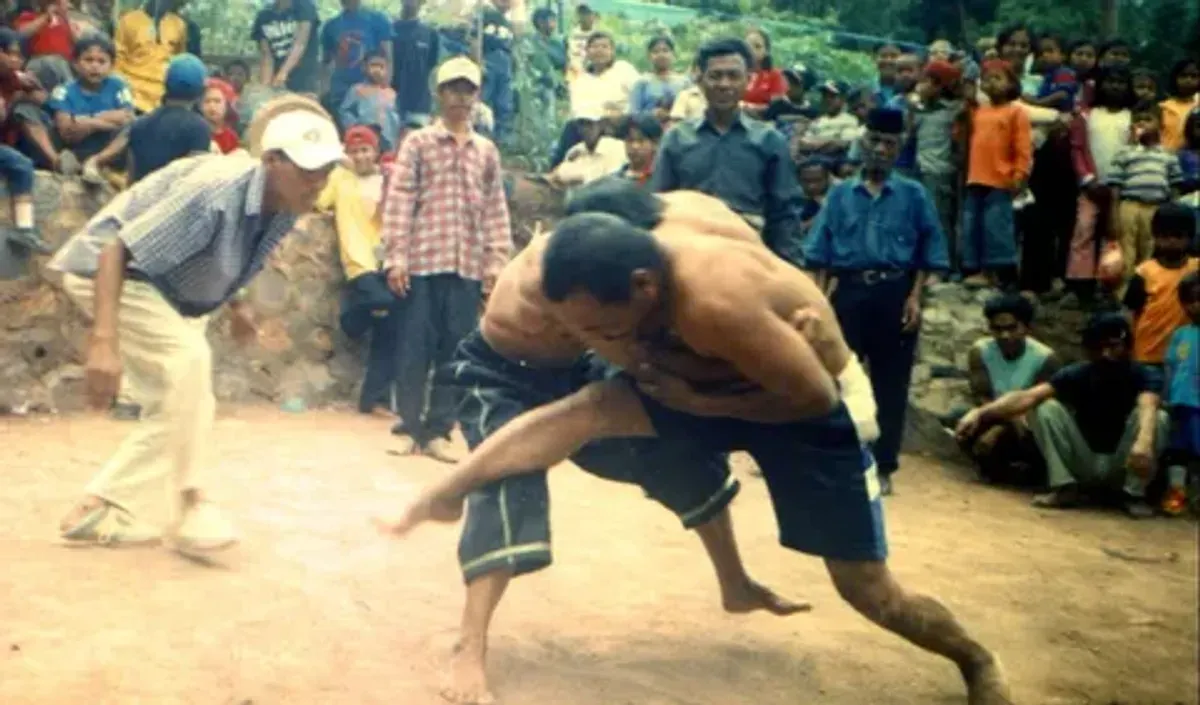 Seni benjang gulat.
