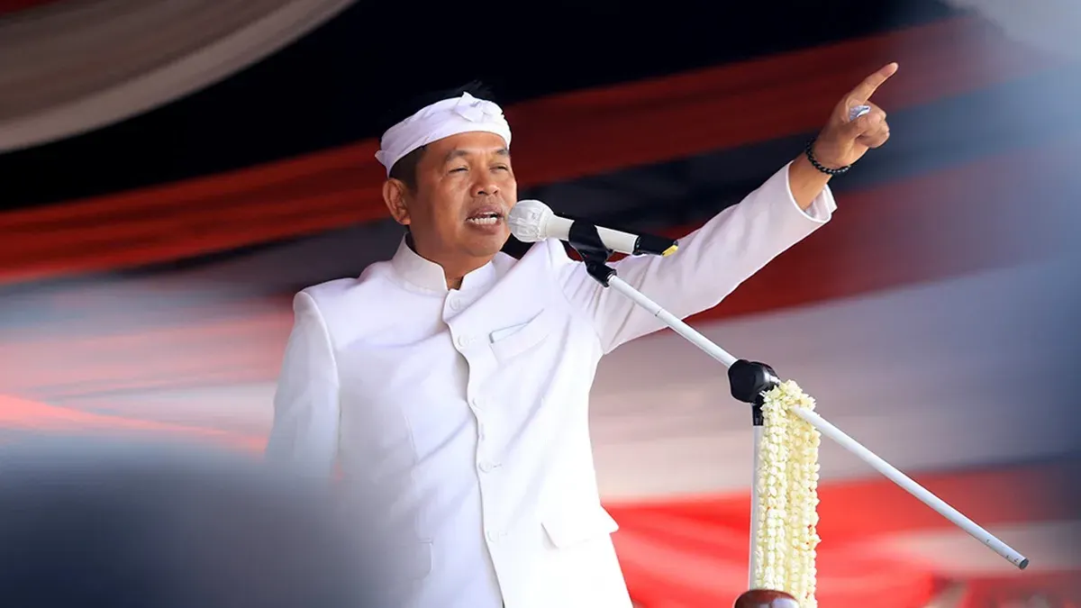 Dedi Mulyadi, Gubernur Jawa Barat yang banyak dikritik para pakar kebijakan publik. (Sumber: setda.bogorkab.go.id)