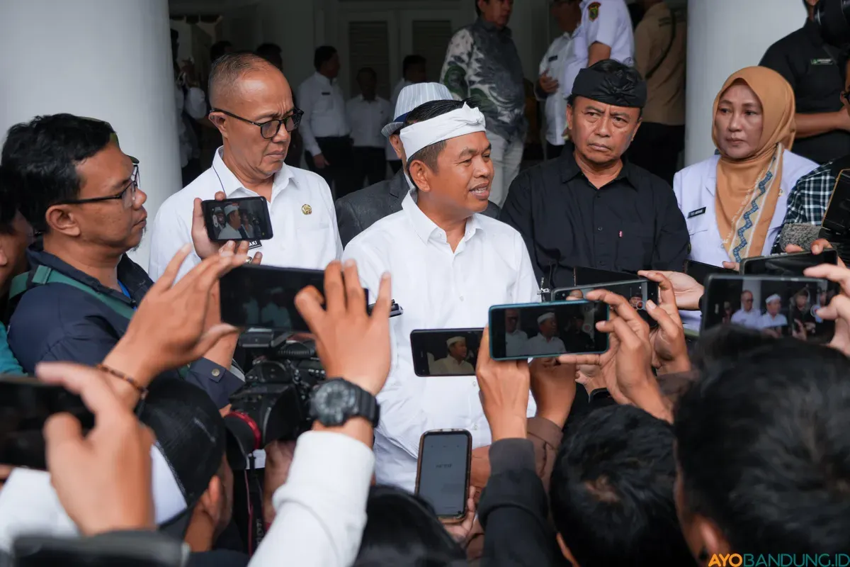 Gubernur Jawa Barat, Dedi Mulyadi. (Sumber: ayobandung.id | Foto: Muslim Yanuar Putra)
