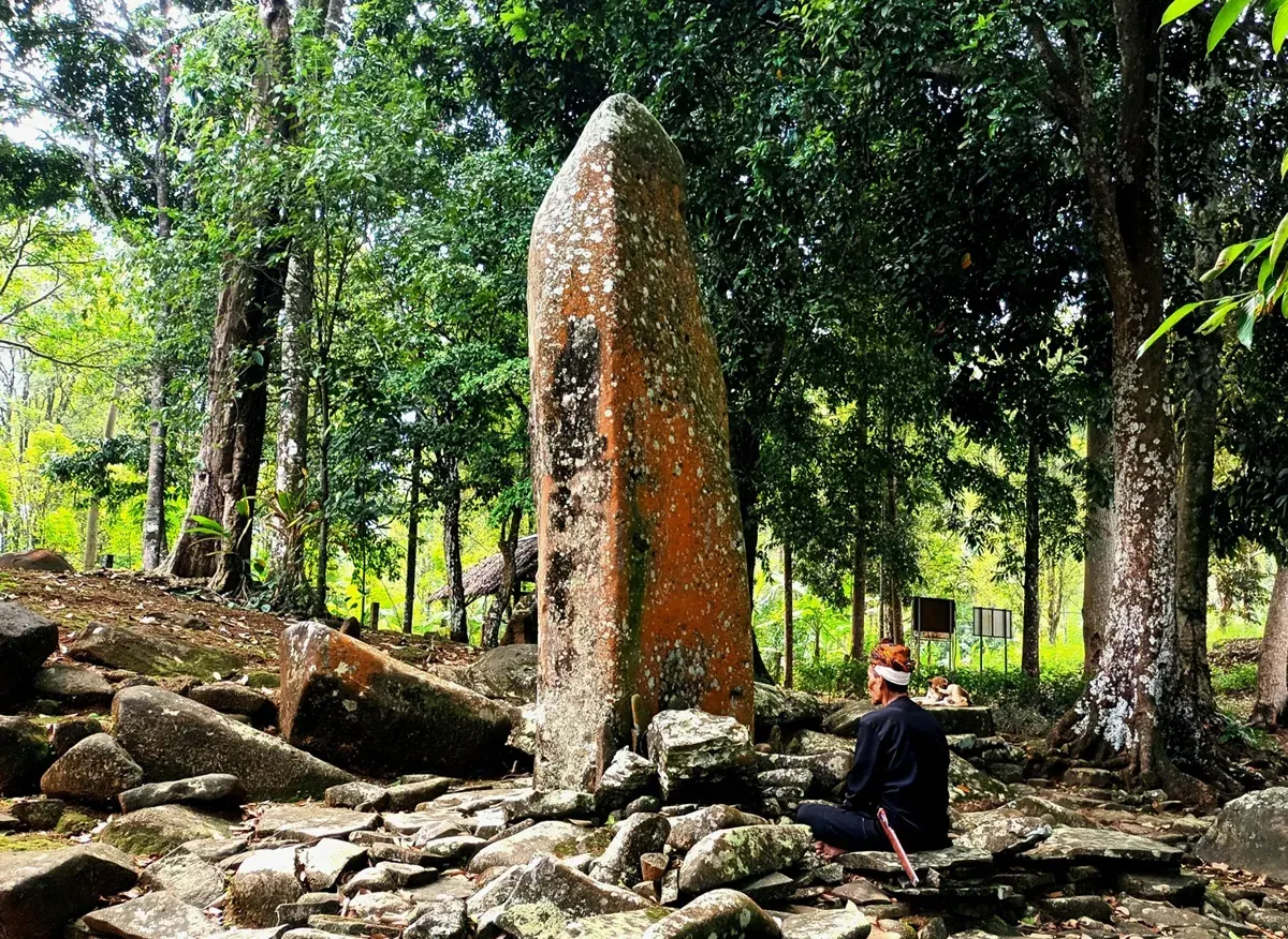 Abah Jaya, jurukunci Tugugedé, Cengkuk. (Sumber: Dokumentasi Penulis | Foto: T Bachtiar)
