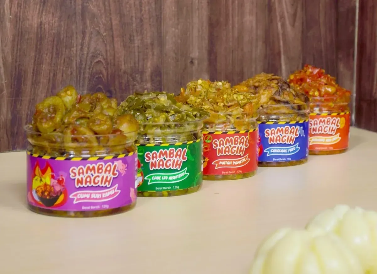 Sambal Nagih, yang bukan sekadar pelengkap hidangan, tapi refleksi dari semangat pasangan muda yang menjadikan dapur rumah sebagai titik mula perubahan. (Sumber: Sambal Nagih)