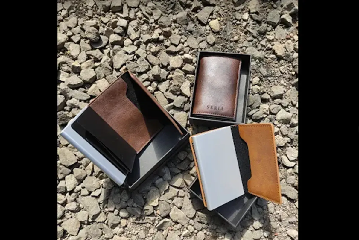Dompet kulit dari Cavcraft (Foto: GMAPS)
