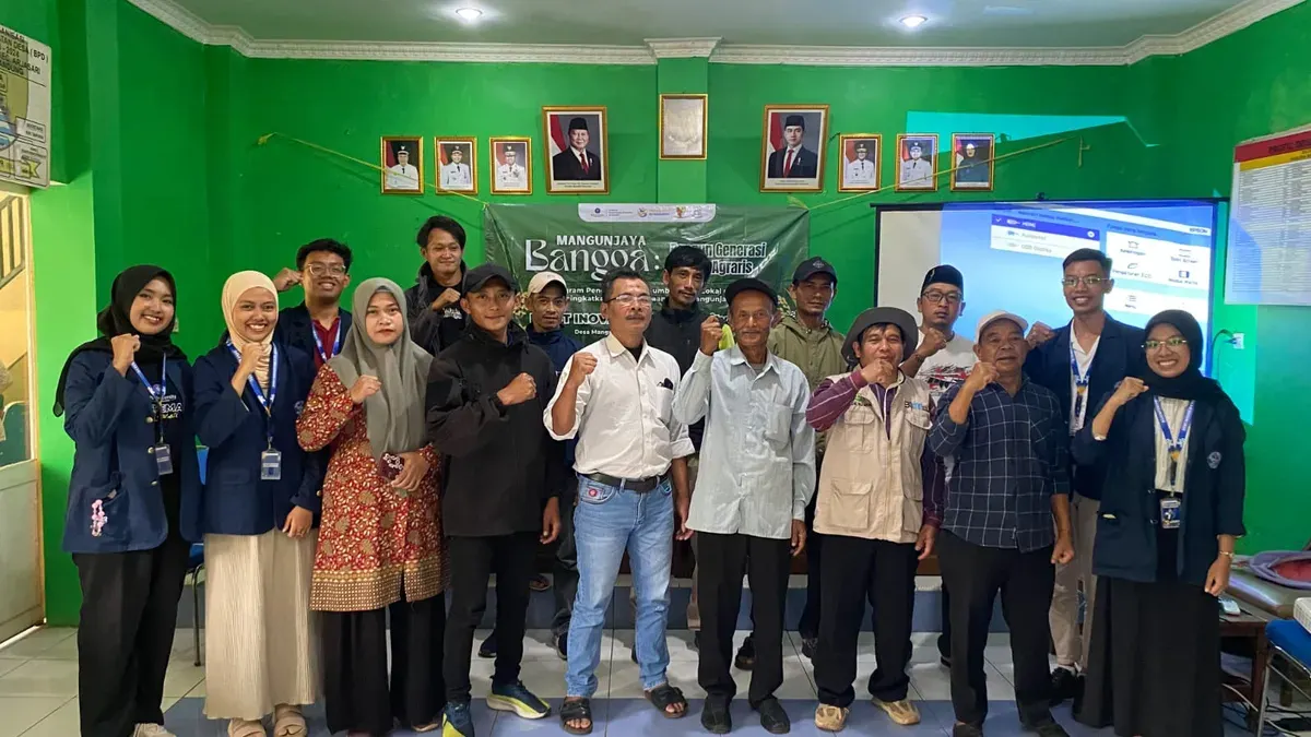 Sosialisasi Program KKN-T IPB 2025 Desa Mangunjaya "SITANI: Sosialisasi Aplikasi IPB DigiTani"