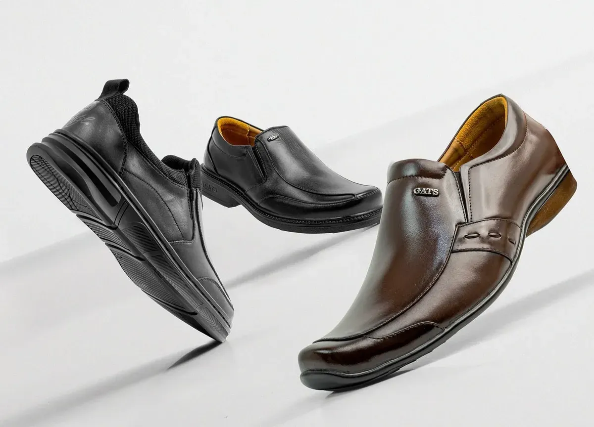 Koleksi sepatu kulit dari brand lokal Gats. (Sumber: Gats)