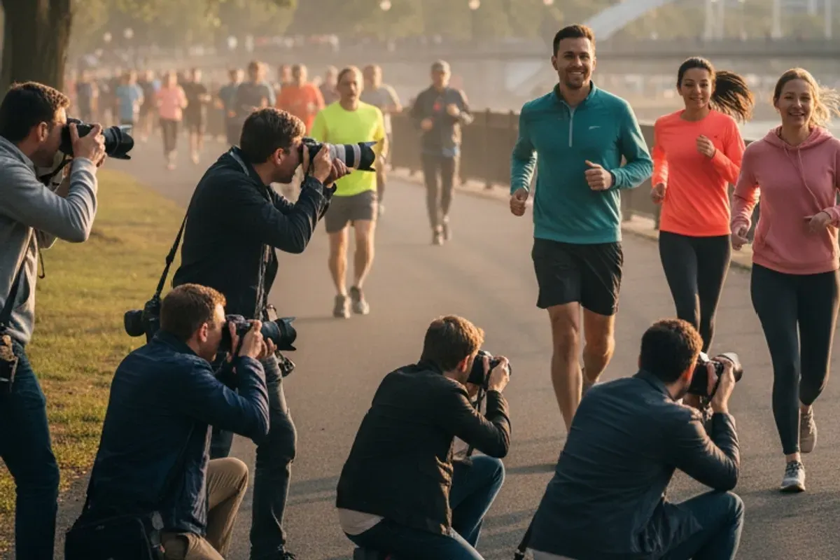 Ilustrasi Street Photography (Sumber: Gemini AI)