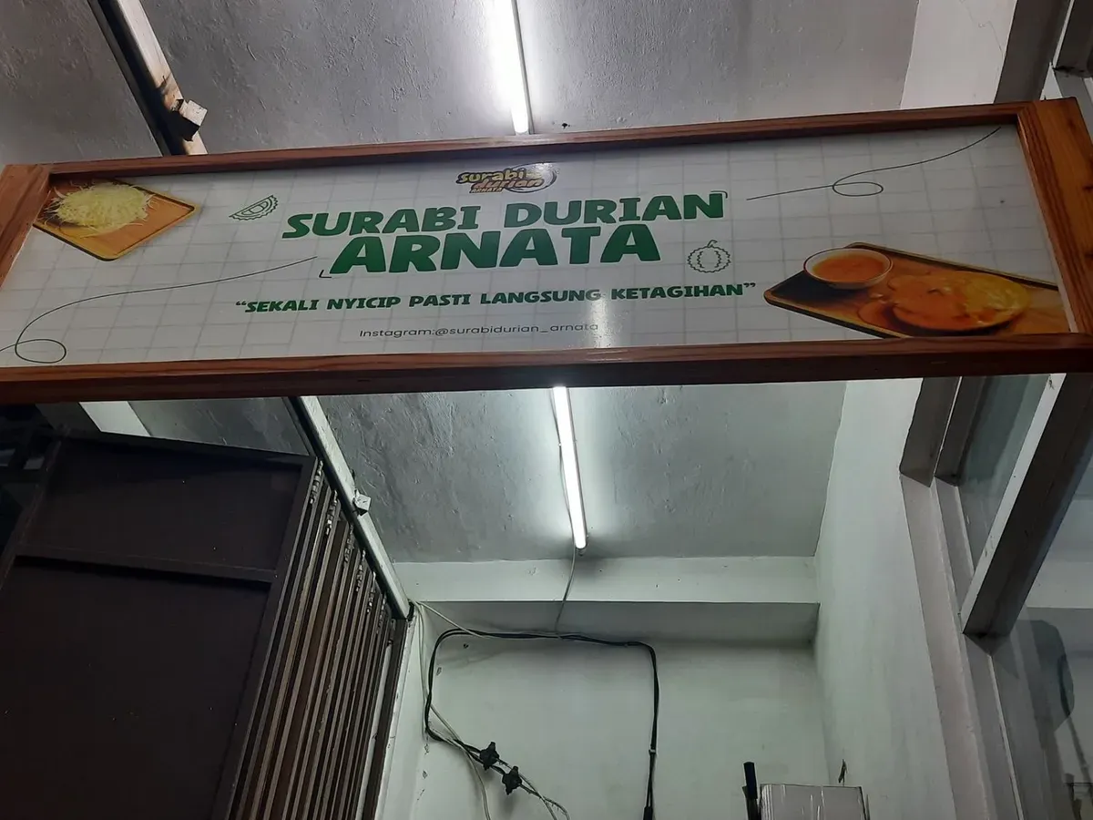 Surabi durian arnata (Sumber: Dokumentasi Penulis)