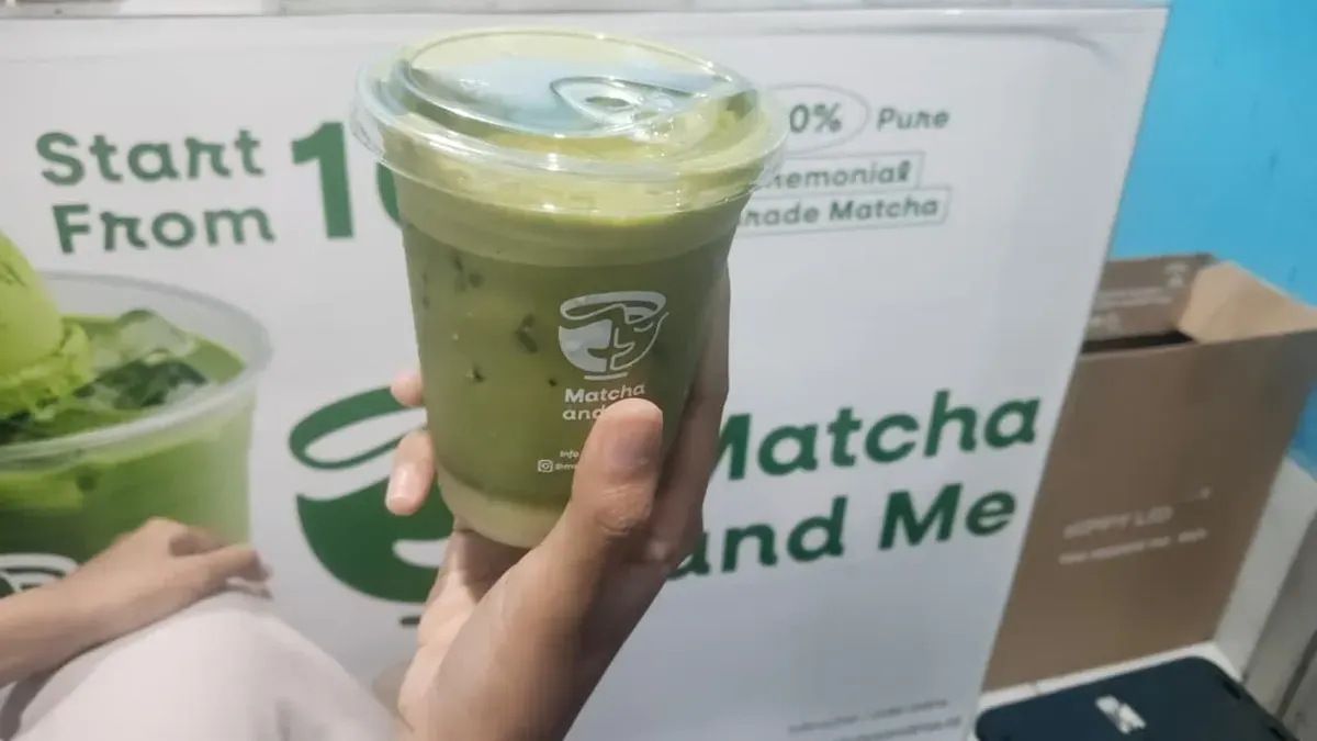 Authentic Matcha Latte. (Foto: Nadia Ardiyanti)