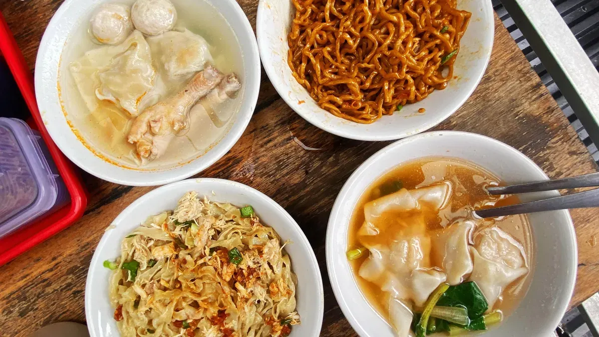 Bakmie Iwan varian asin dan manis (Sumber: Hanifa Syahida Fauziyah | Foto: Hanifa Syahida Fauziyah)