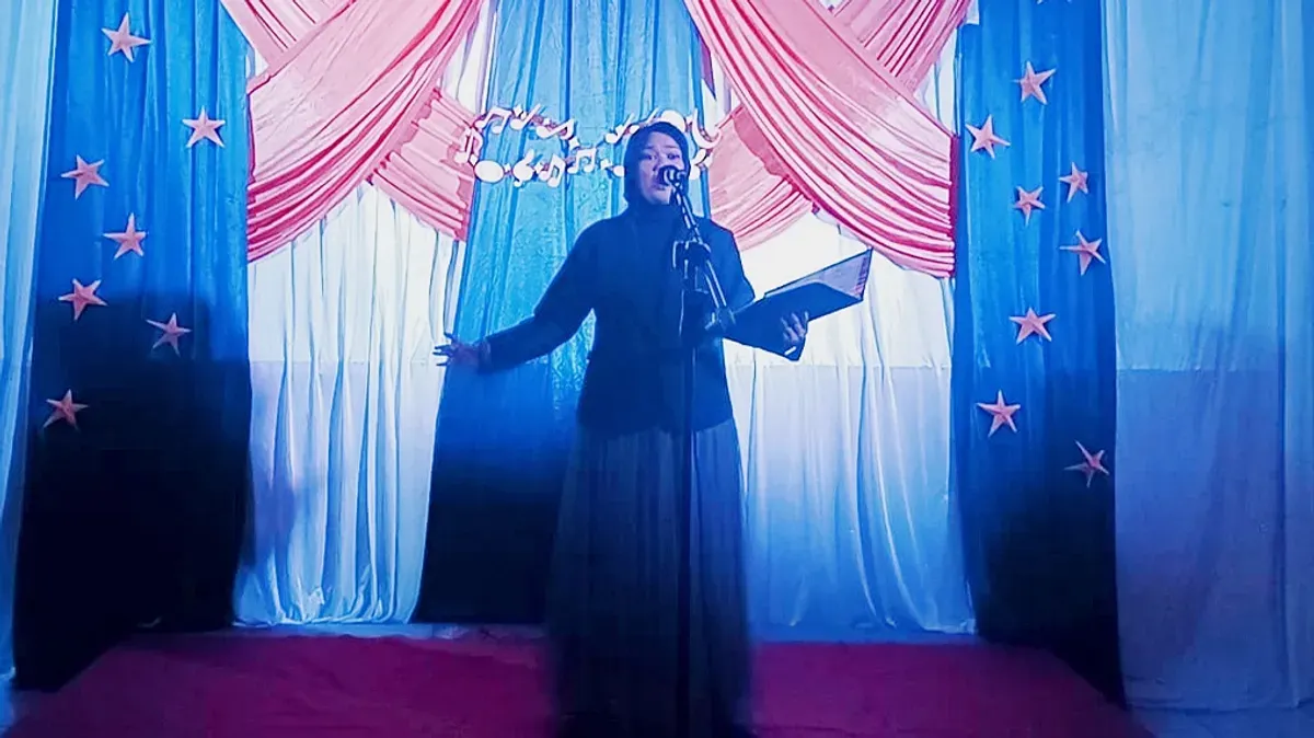 Nurul A'ini, seseorang yang mempunyai gaya hidup dalam bernyanyi (Sumber: Paduan Suara Mahasiswa UIN SGD | Foto: Paduan Suara Mahasiswa UIN SGD)