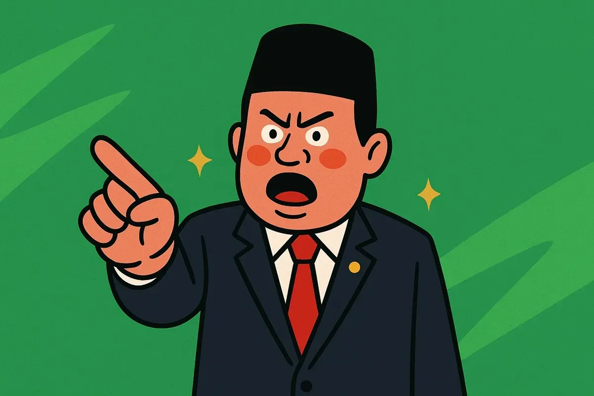 Jikapun ada masyarakat yang bersikap arogan pada pemerintah atau pejabat lantas memangnya kenapa? (Sumber: Ilustrasi oleh ChatGPT)
