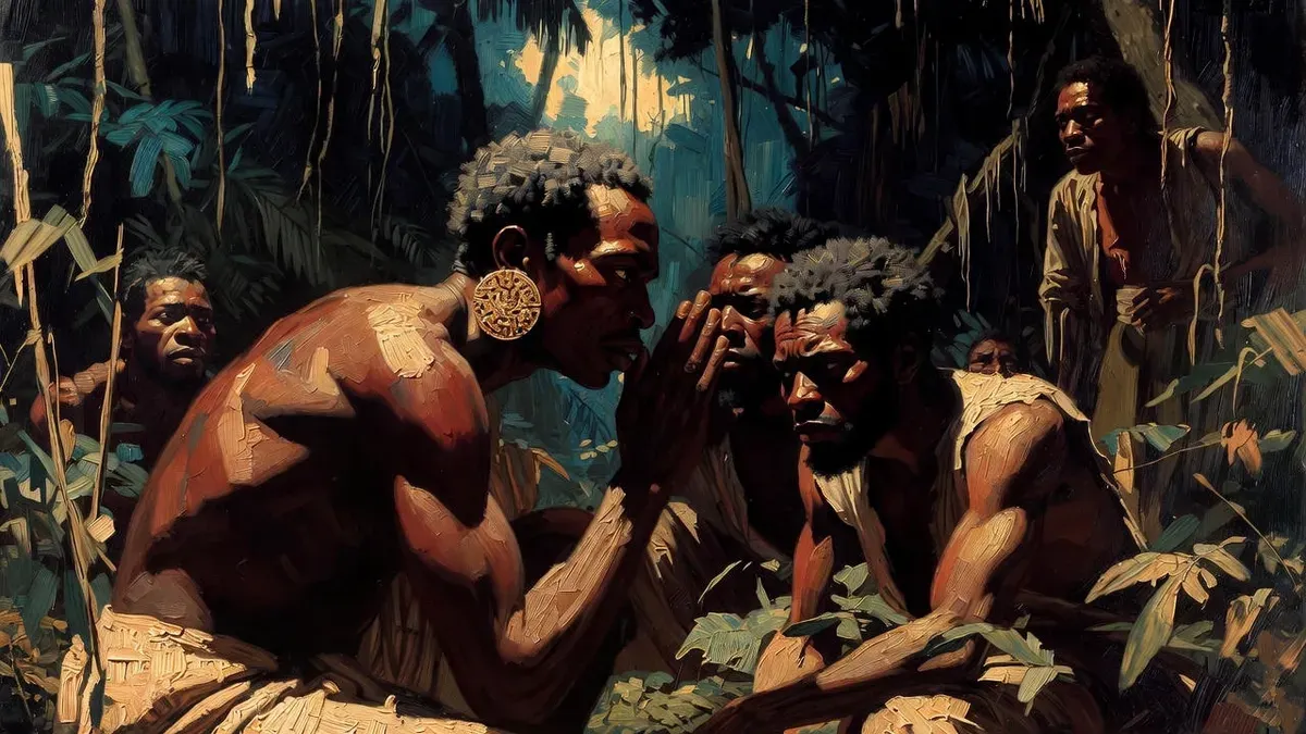 Ilustrasi pemberontakan Bayano.