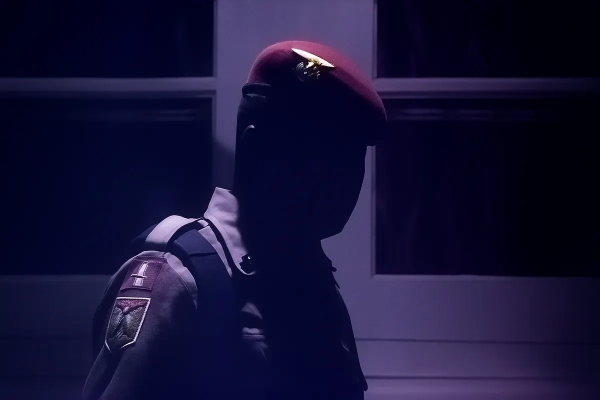 Tentara Resimen Cakrabirawa yang melakukan penculikan Dewan Jenderal saat kup G30S dalam film Pengkhianatan G30S/PKI.