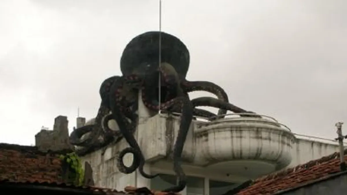 Potret Rumah Gurita di kawasan Sukajadi, Kota Bandung.