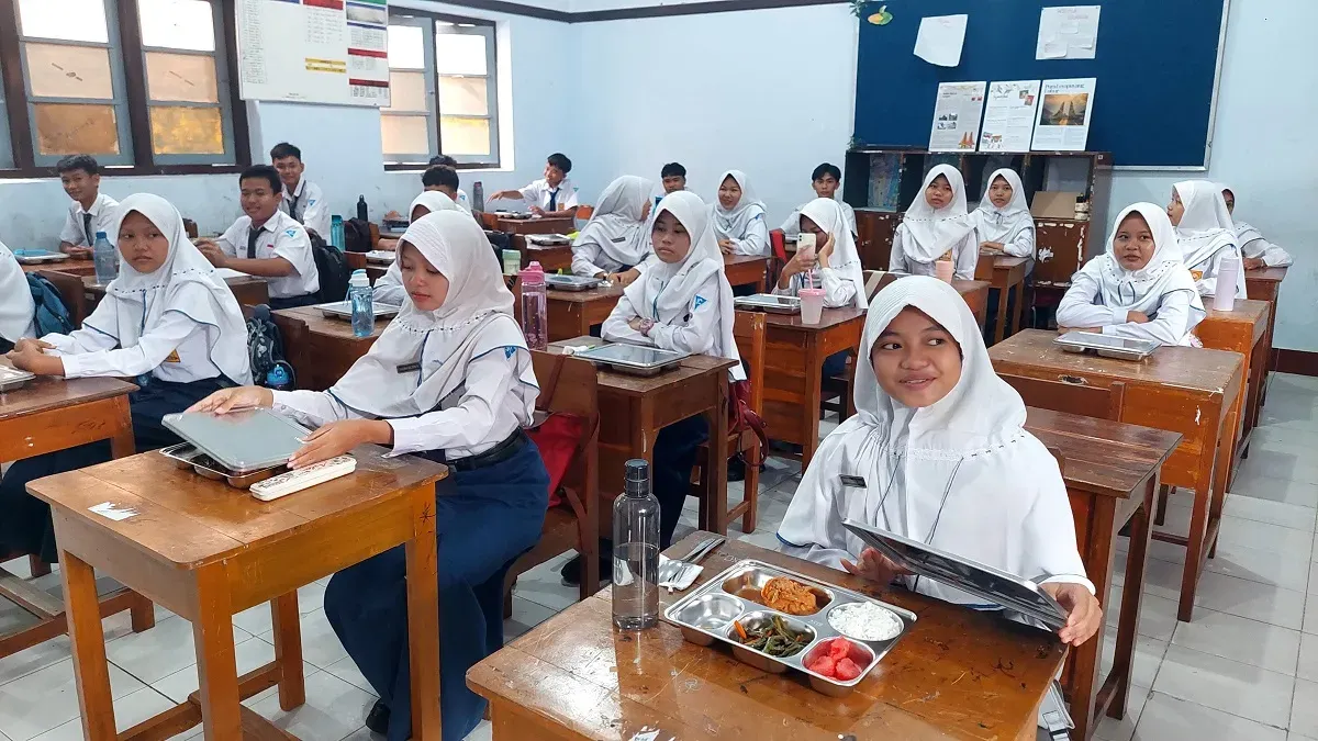 Program makan bergizi gratis (MBG). (Sumber: kebumenkab.go.id)