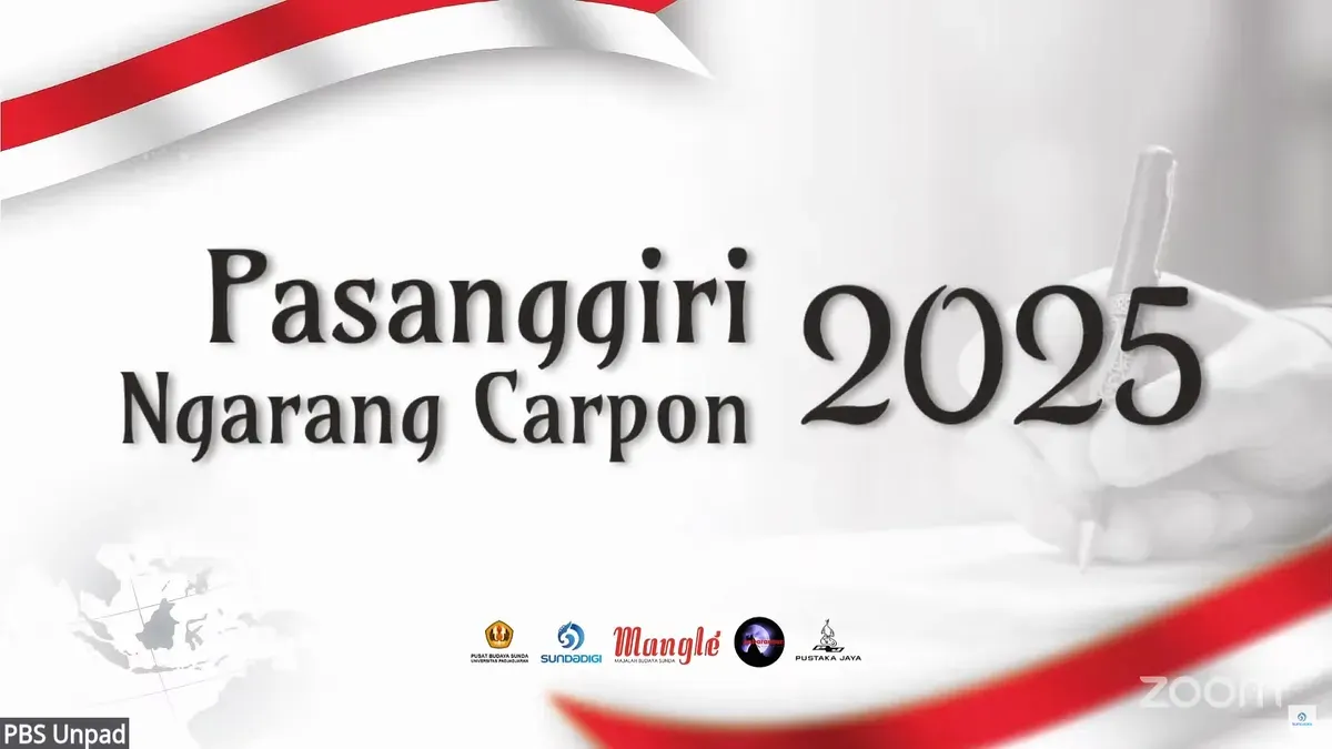 Pasanggiri Ngarang Carpon 2025. (Sumber: Youtube/SundaDigi)