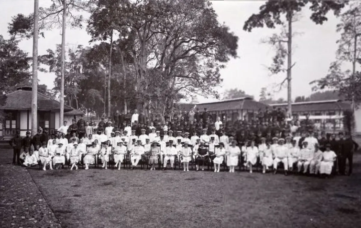 Garinsun KNIL di Cimahi tahun 1920-an. (Sumber: KITLV)
