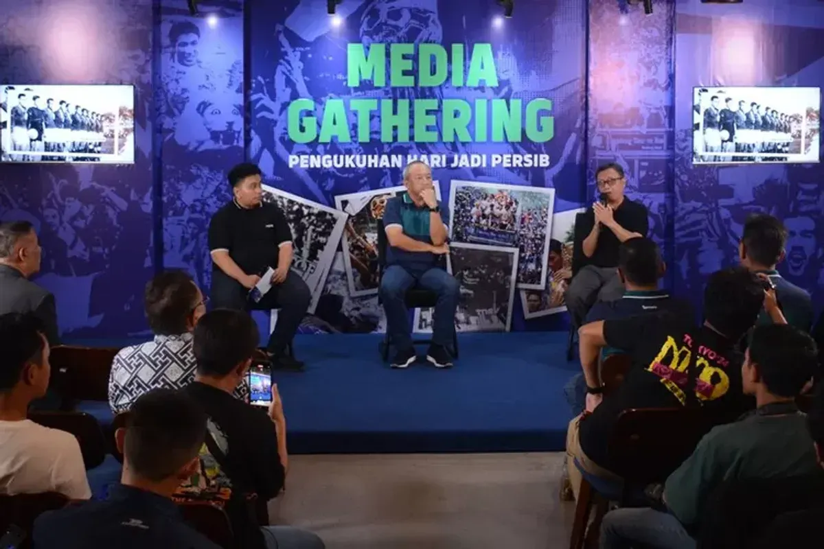 Pengukuhan Hari Jadi Persib Bandung pada akhir 2023 lalu. (Sumber: dok. Persib)