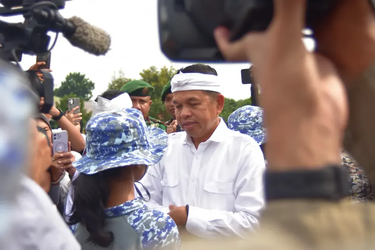 Gubernur Jawa Barat Dedi Mulyadi. (Sumber: Pemkot Depok)