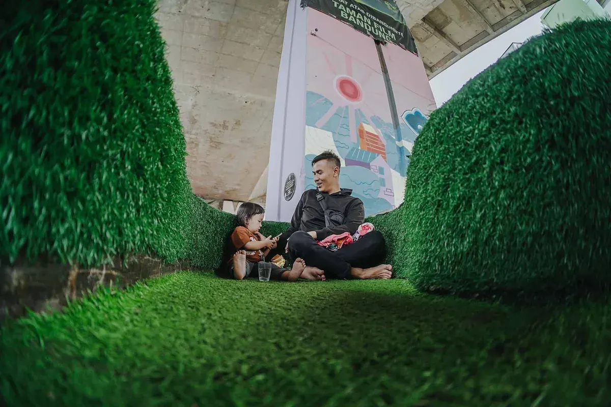 Taman Film di Kota Bandung. (Sumber: Ayobandung.id | Foto: Kavin Faza)