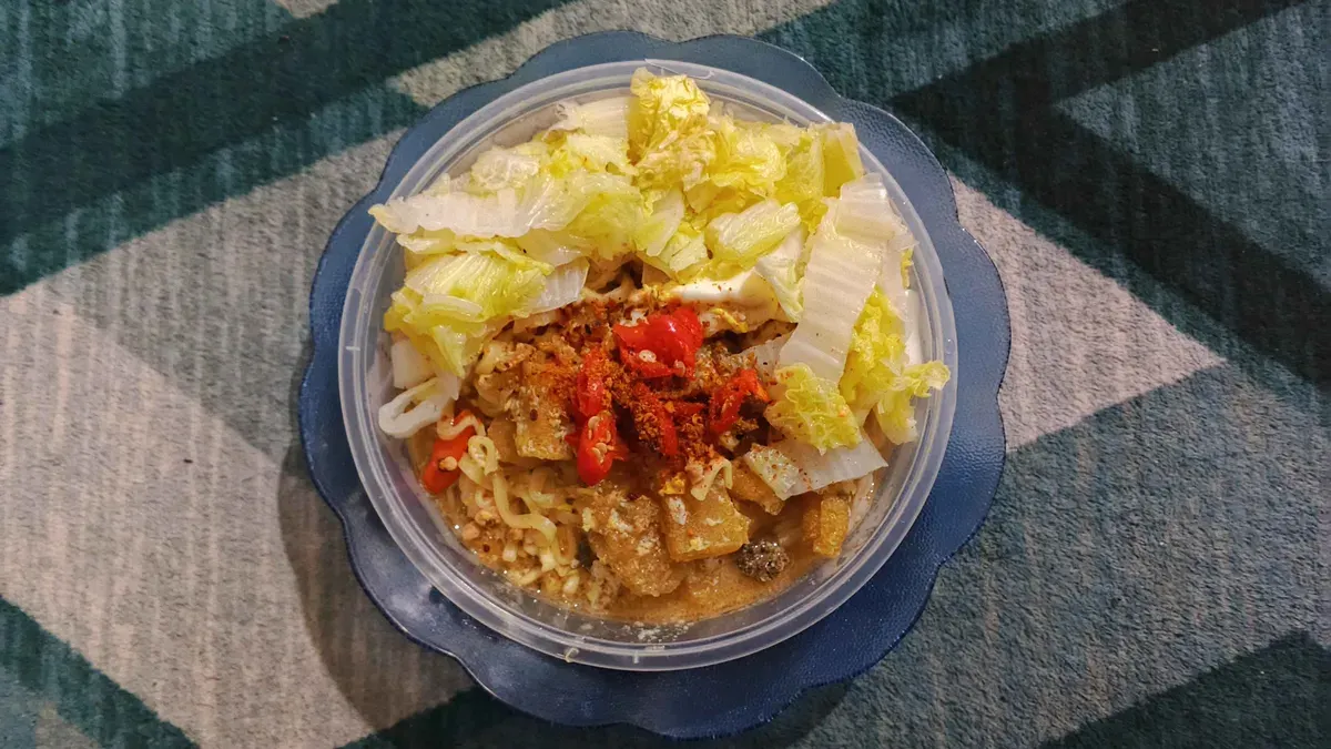 Mie Kocok Bandung Buatan di Rumah (Sumber: Dokumentasi Penulis | Foto: Dias Ashari)