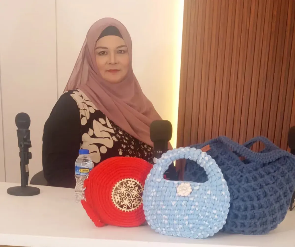 Ondang Dahlia, owner Mamata Craft. (Sumber: dok pribadi)