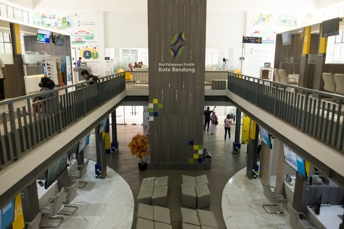Suasana Mal Pelayanan Publik (MPP) Kota Bandung. (Sumber: Pemkot Bandung)